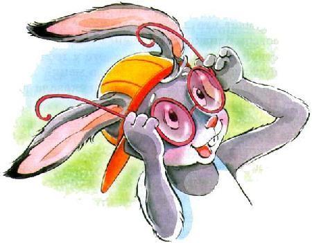 Заяц Коська и его розовые очки